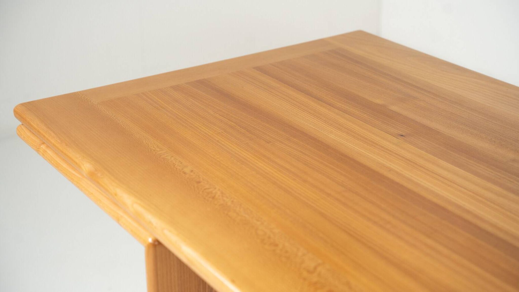 Mid-Century Modern Wooden Dining Table, in the style of Mario Marenco, Italy