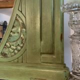 Miroir art déco vert