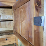 Standing Louis Philippe man in cherry wood