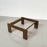 "Bastiano" wooden coffee table by Tobia & Afra Scarpa for Gavina 60's