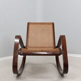 Luigi Crassevig "Dondolo" rocking chair 1970s