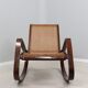 Luigi Crassevig "Dondolo" rocking chair 1970s