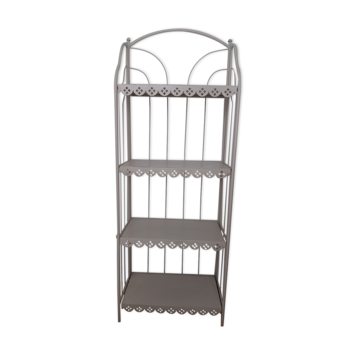 Iron folding shelf