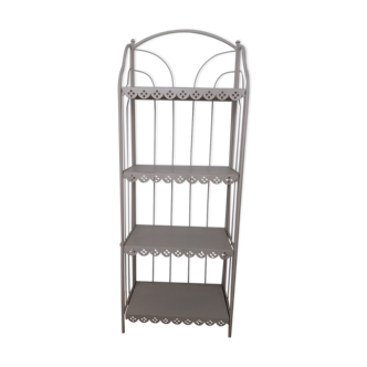 Iron folding shelf