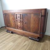 Art Deco Enfilade in Walnut, Circa 1930