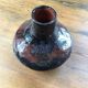 Handcrafted glazed terracotta vase