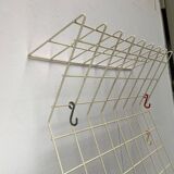 German minimalist Mid-Century coat rack in rope, 1960s