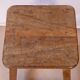 Old Burmese teak workshop stool
