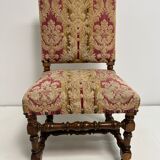 Louis XIII style walnut chair