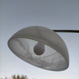 Chrome arc floor lamp