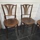4 bentwood bistro chairs