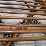 Rattan bench from the 1960s