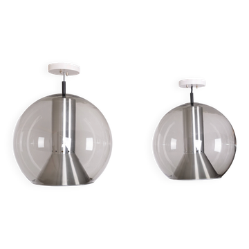 Raak Amsterdam Frank Ligtelijn Globe Pendants 1960s Dutch