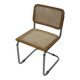 Chaise de design Cesca modèle B32 en chrome