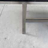 Dining table marble stainless steel feet
