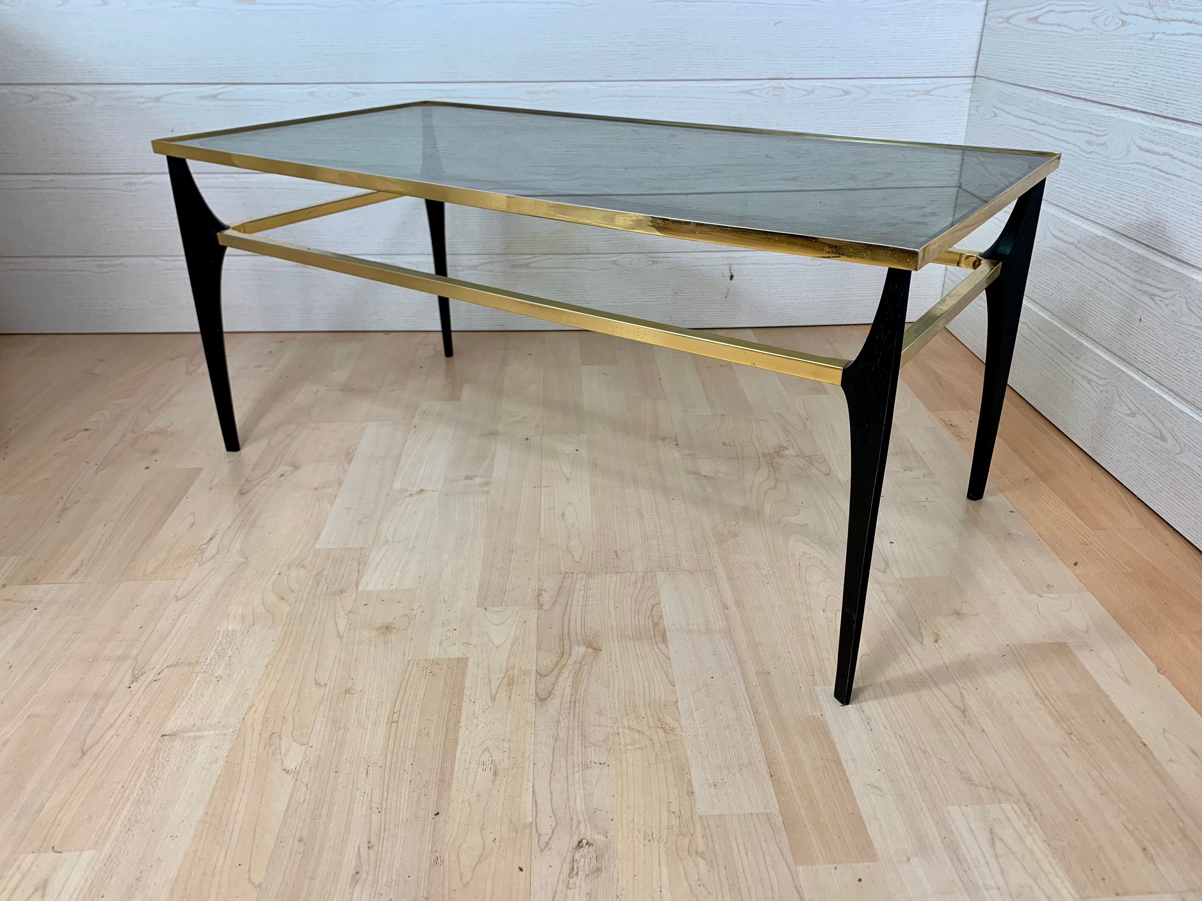 Vintage coffee table Italian design 1960