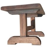 table basse en bois naturel massif