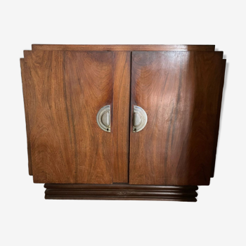 Buffet/enfilade art deco mahogany rosewood plated