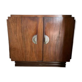 Buffet/enfilade art deco mahogany rosewood plated