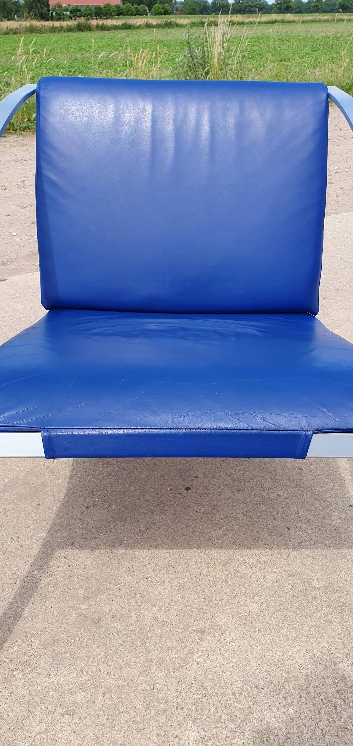 Set 2 -  Karlo chair leather KFF Karl Friedrich Foster postmoder