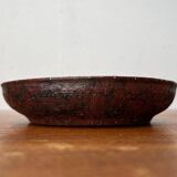 Ashtray or bowl in brutalist studio pottery by Gerhard Liebenthron, mid-century, 1960s, 1968.