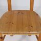 Lot de 6 chaises de salle à manger, Rainer Daumiller, bois de pin, années 1970
