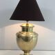 Neoclassical style brass baluster lamp