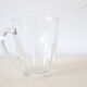 Pichet en verre, bistrot, vintage