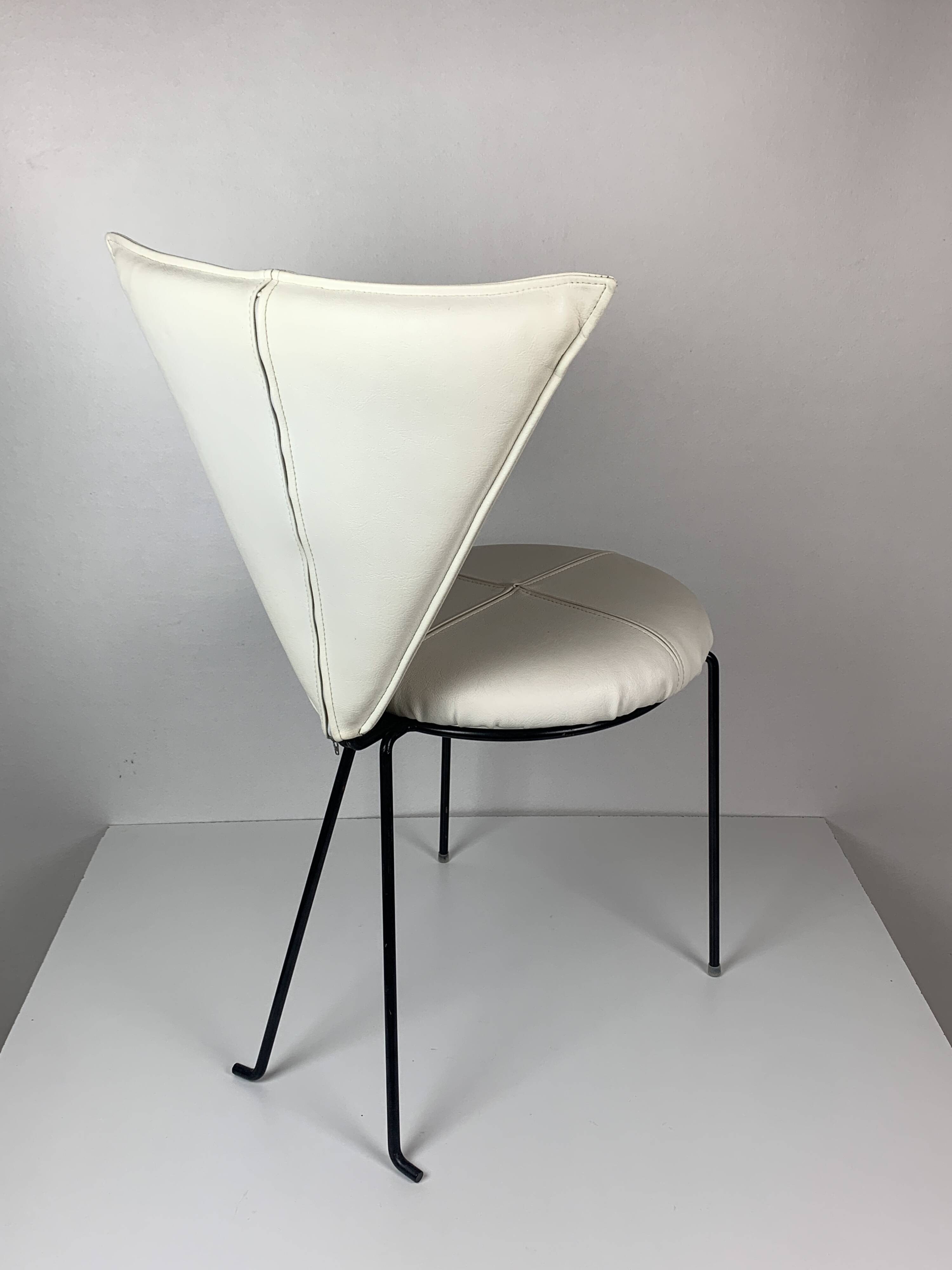 Set of 8 and one post modern dining chairs, 1980s by Lübke