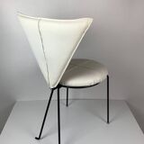 Set of 8 and one post modern dining chairs, 1980s by Lübke