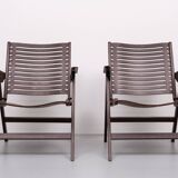 Vintage Rex multiplex folding chairs Niko Kralj, Joegoslavië 1950