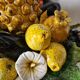 Vintage slipware fruit bowl