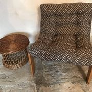 Vintage armchair in pine 1980's