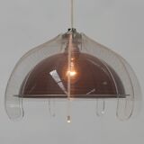 Wire pendant lamp by Paul Secon for Sompex, Germany 1960s