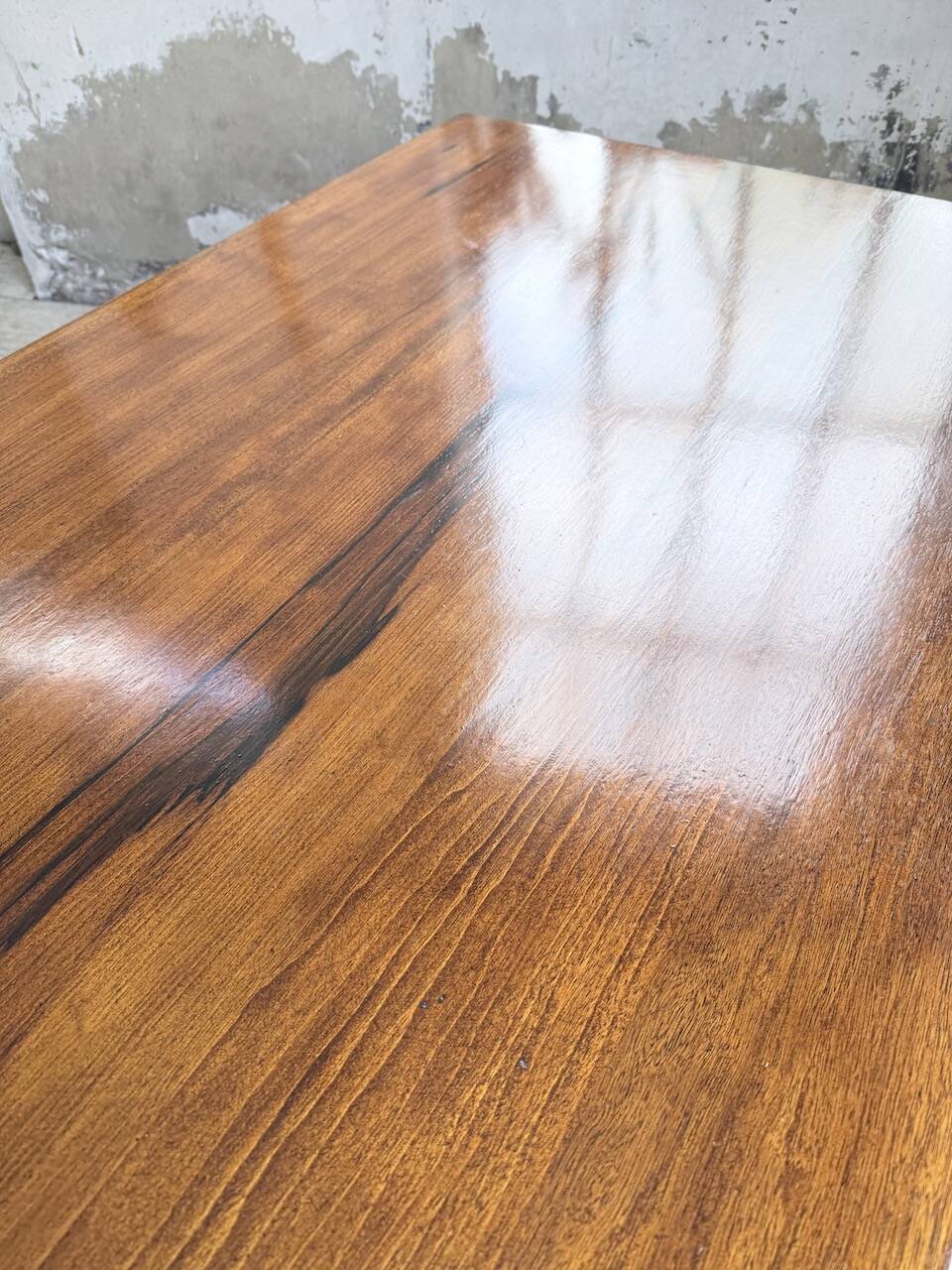 Table de ferme campagne noyer massif XL 250cm