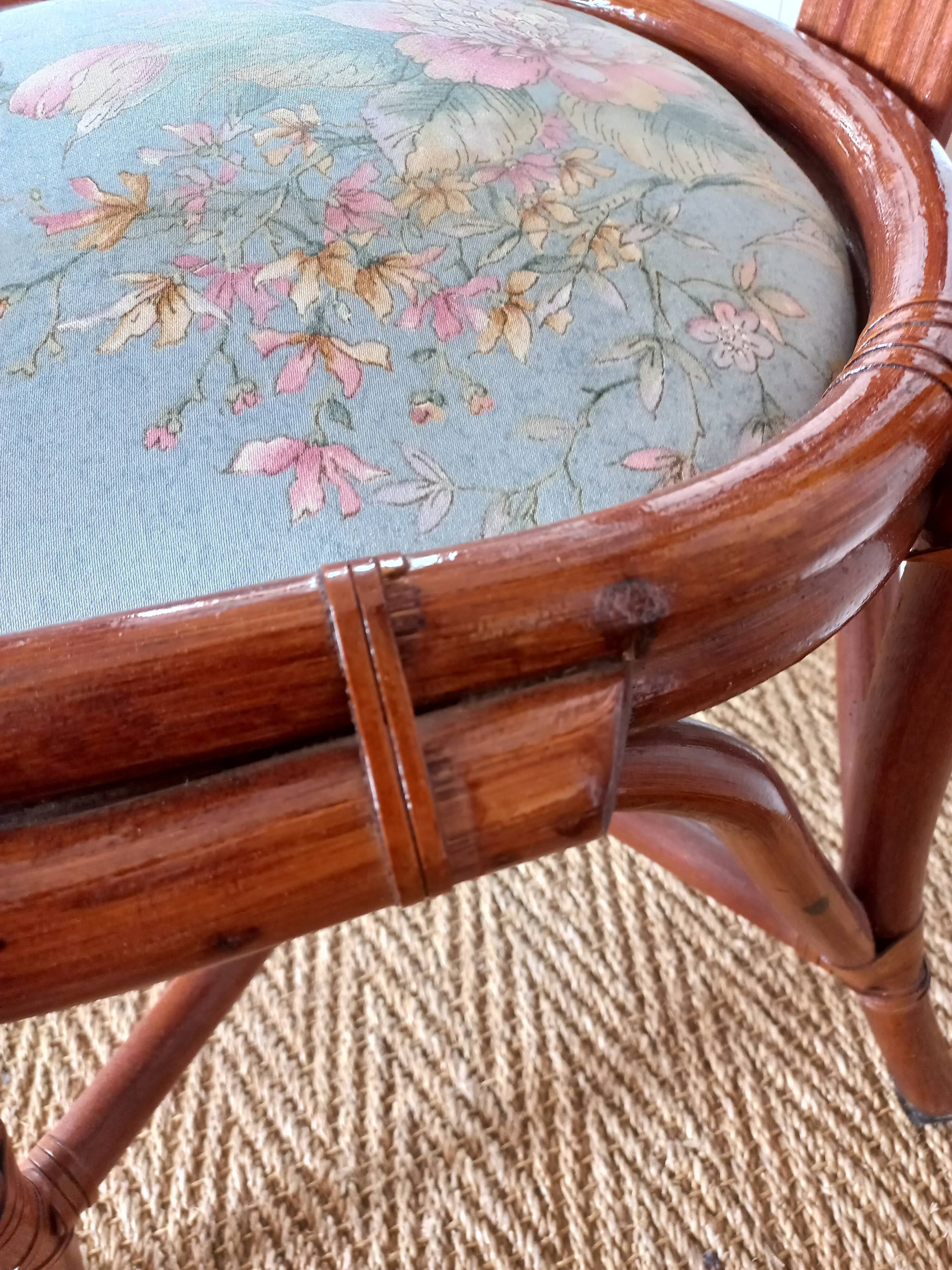 Rattan armchair from the 70s