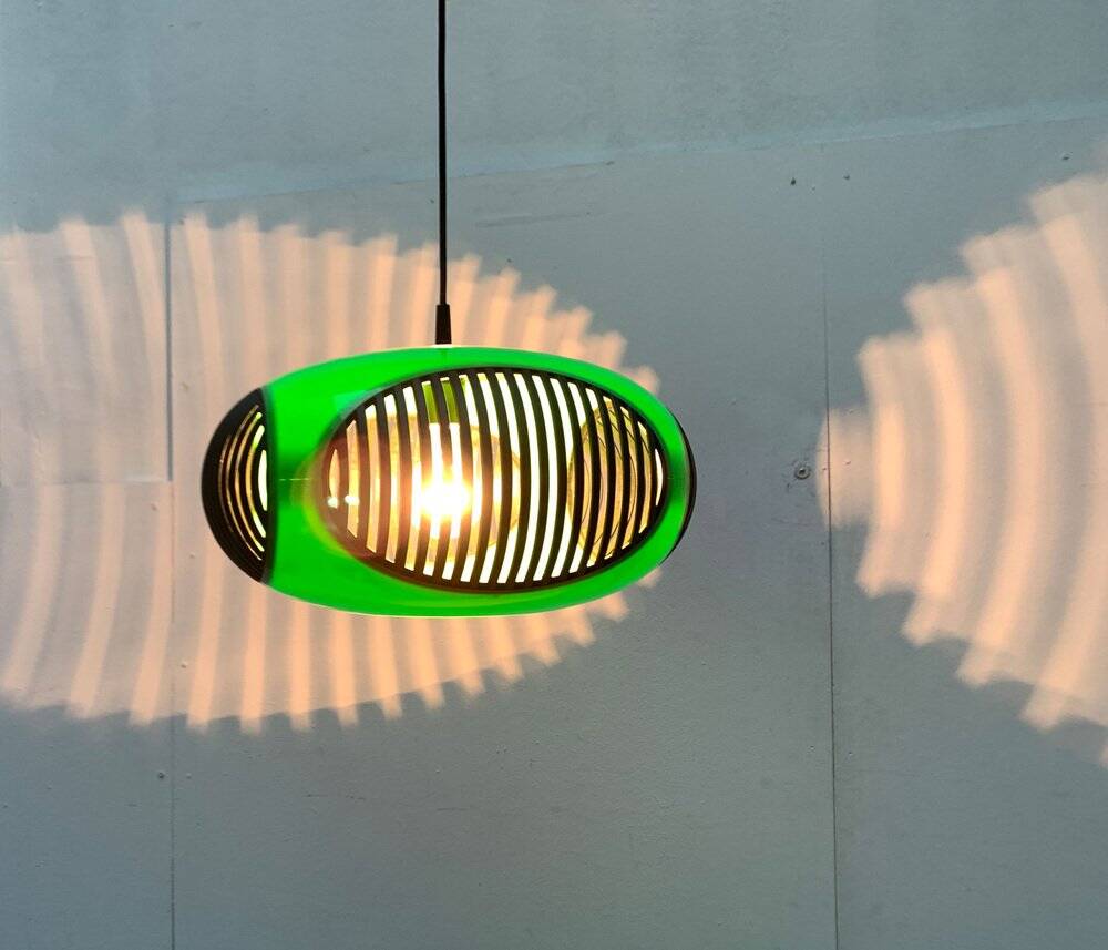 Suspension UFO from the space age attributed to Luigi Colani, 1970s.