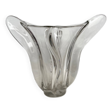 Art Nouveau crystal vase