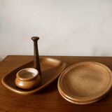 Set of dishes to aperitif