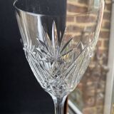 4 verres en cristal taillé