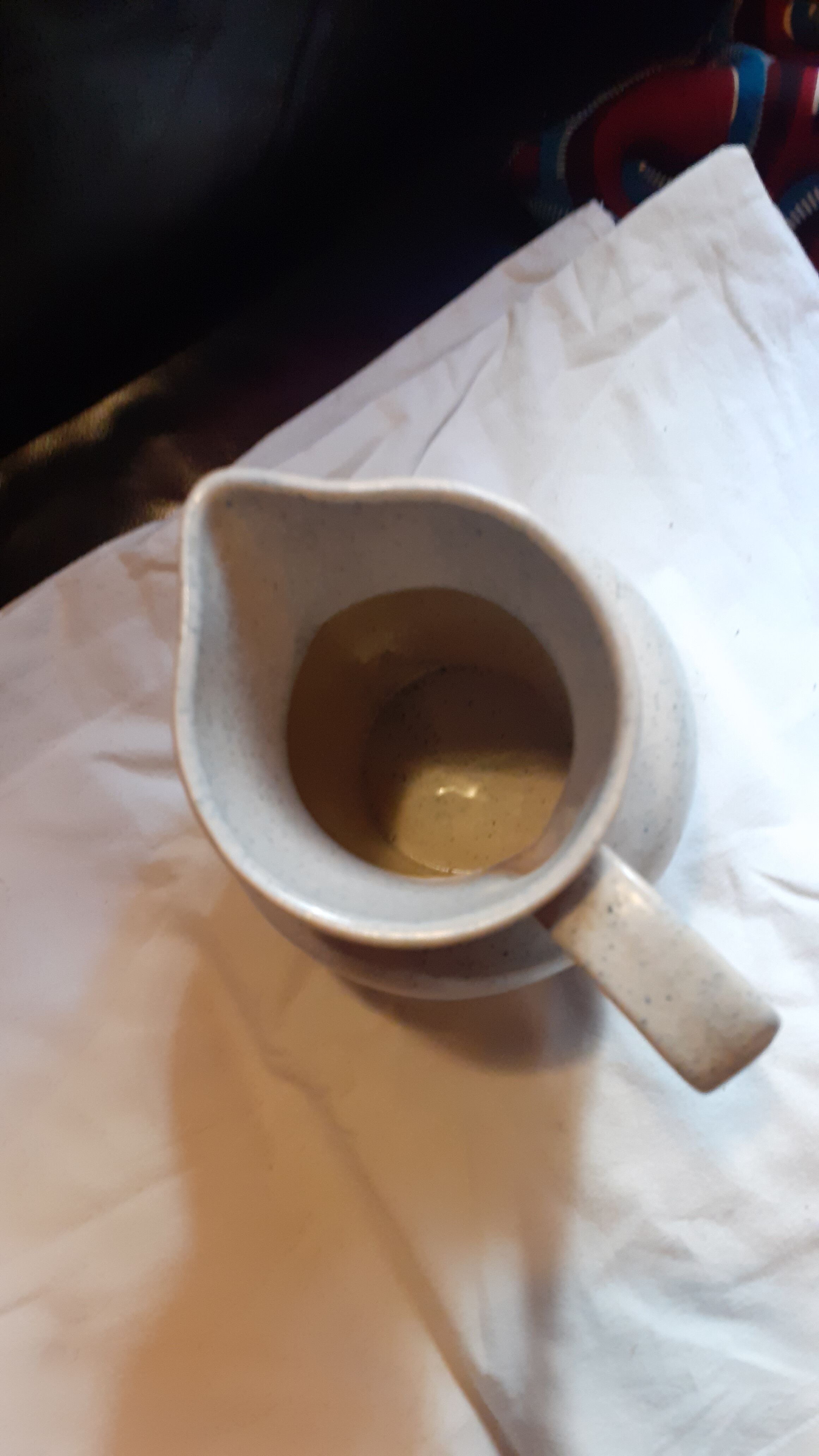 Vintage Speckled Pitcher