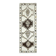 1970s Vintage Turkish Hand-Knotted Wool Cotton White Runner Rug  115x342