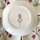 Porcelain dessert plates, Luneville Badonviller, tulip decor