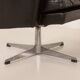 Danish vintage lounge chair with footstool, 1970s