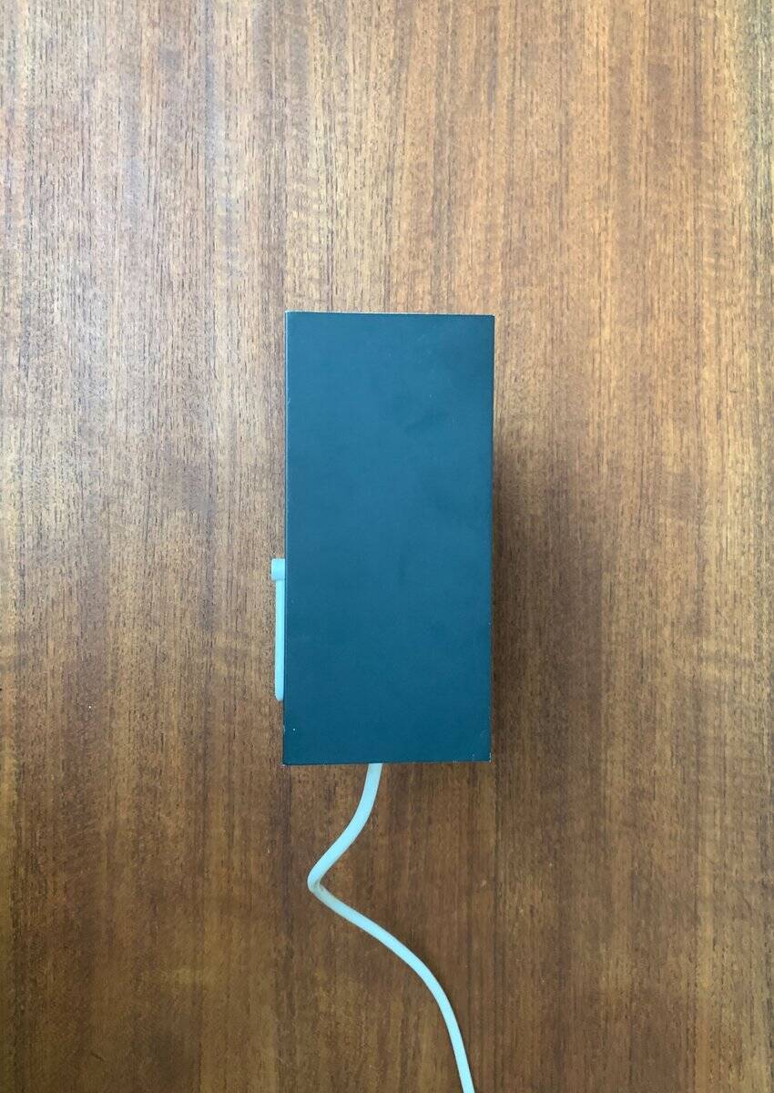 Mid-century minimalist table lamp by Wilhelm Braun Feldweg for Doria Leuchten, 1960s.