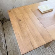 Table de ferme extensible en chêne massif