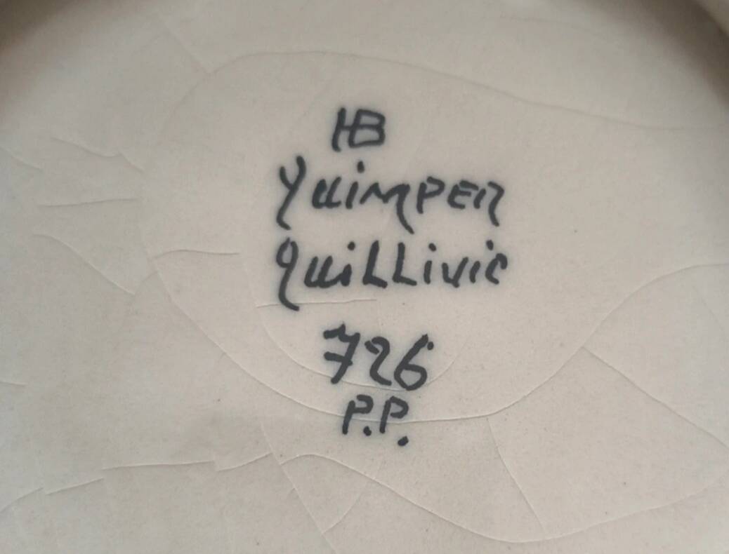Rare Henriot plate