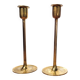 Pair of brass candlesticks candlesticks