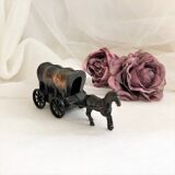 Metal pencil sharpener vintage horse and carriage collection