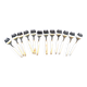 Serie de 12 fourchettes a huitres